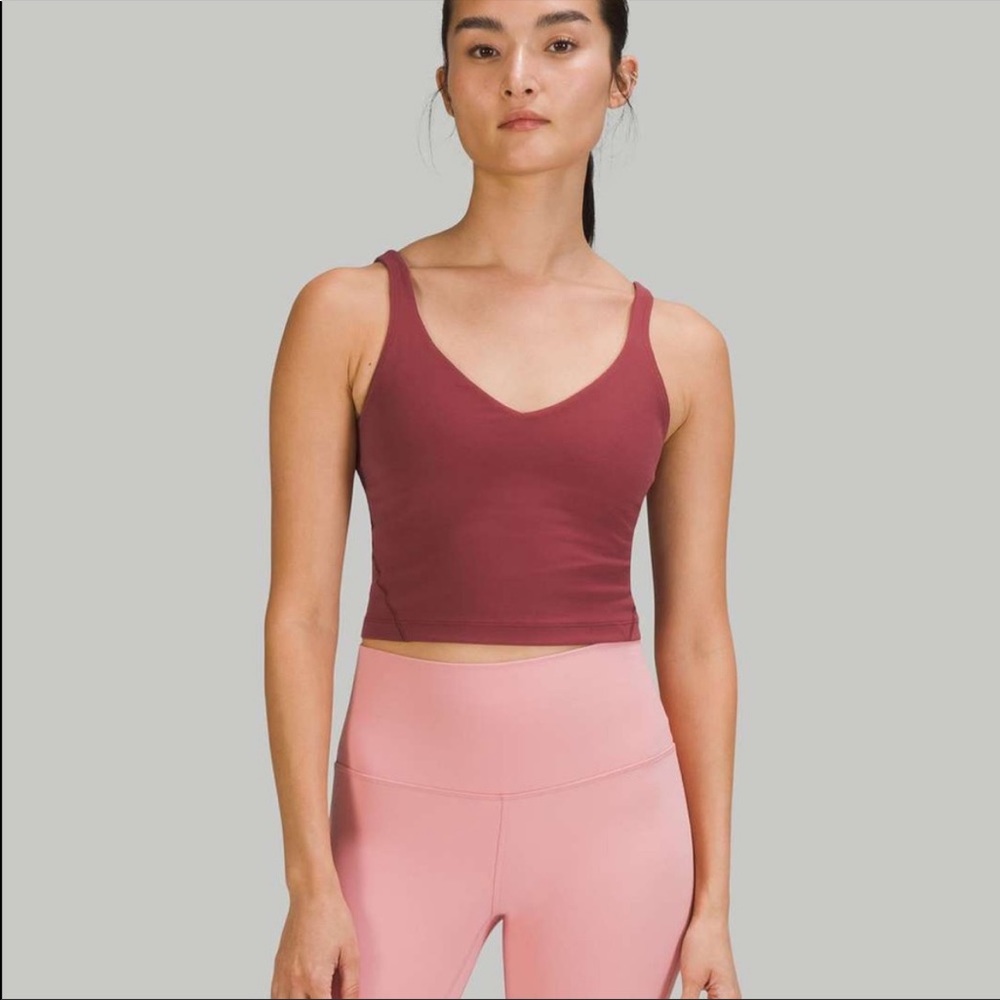 Lululemon Align Tank Mulled Wine Size 8